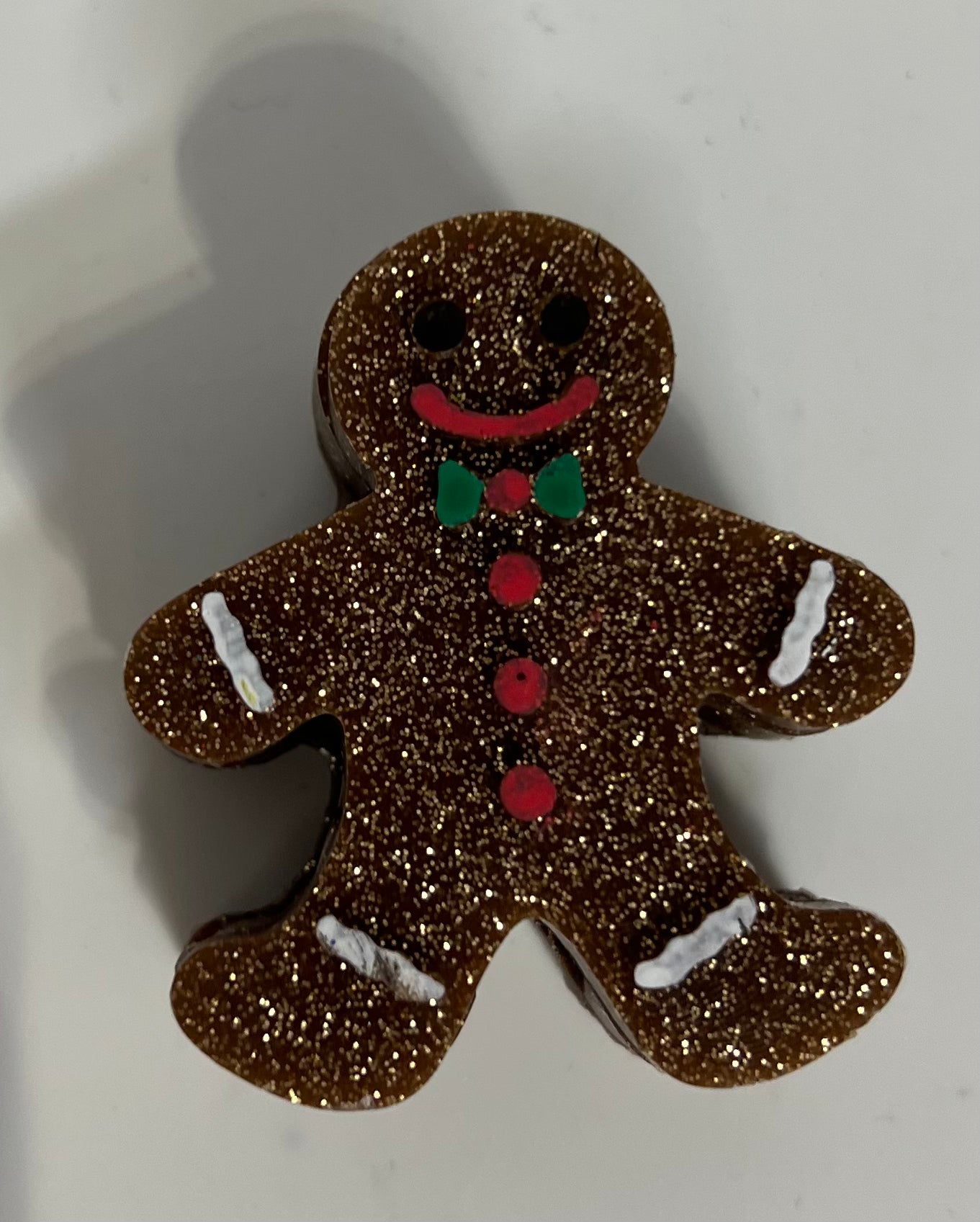 “Gingerbread” Straw Topper